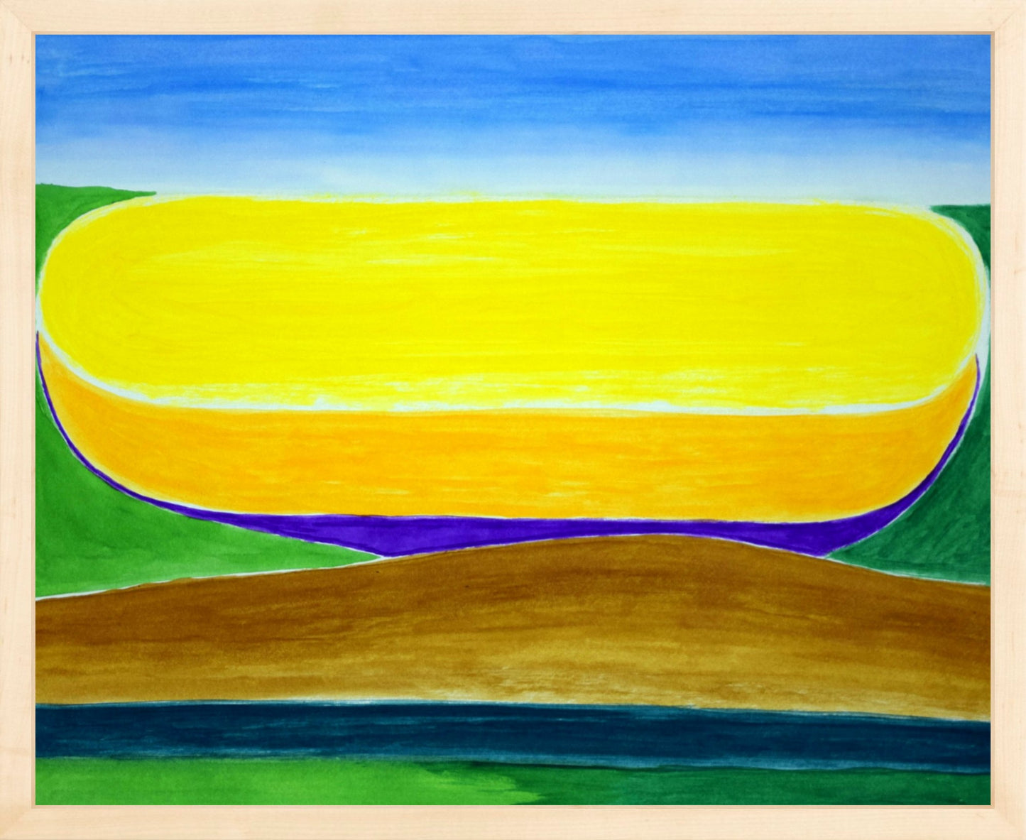 Framed Paper Print Twin 10243