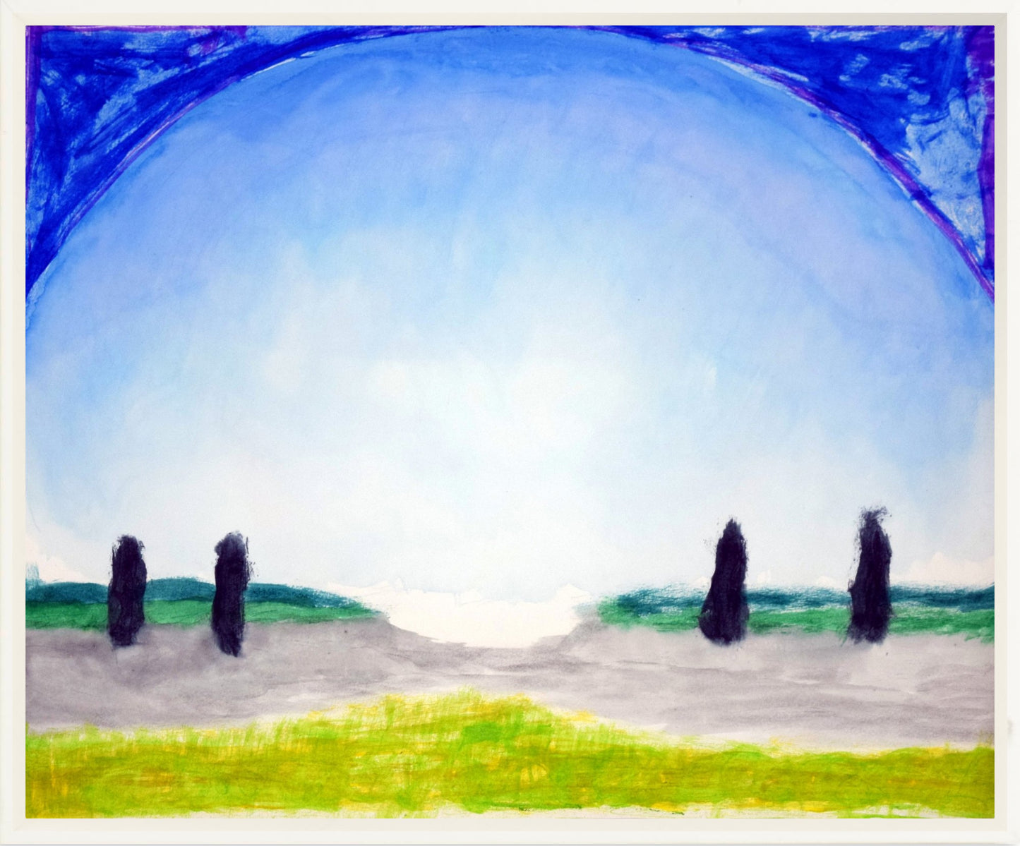 Framed Canvas Print Four 10211