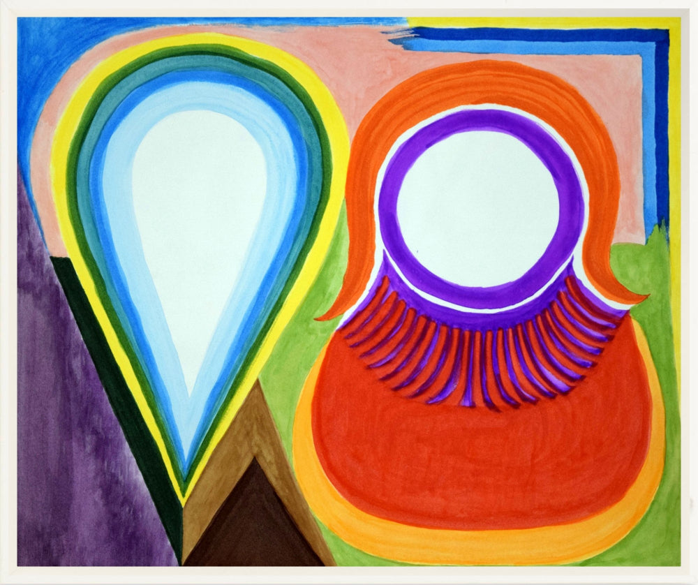 Framed Canvas Print Inkwell 10406