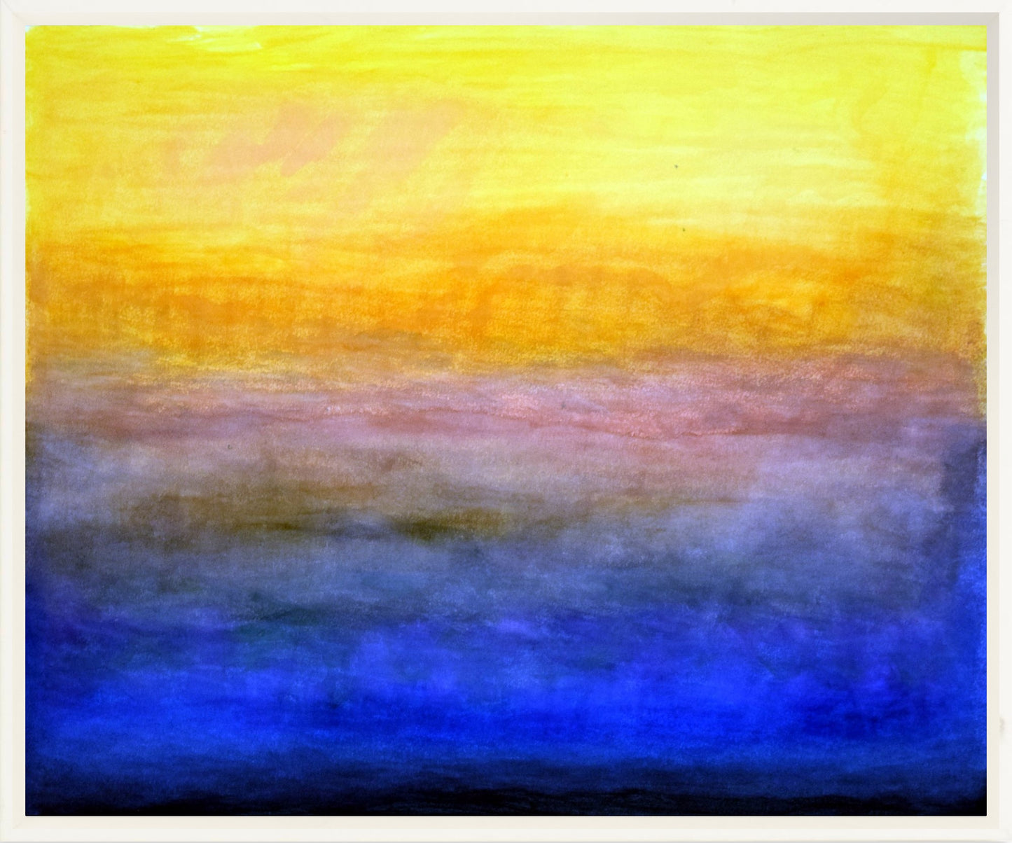 Framed Canvas Print Sunburst 10133