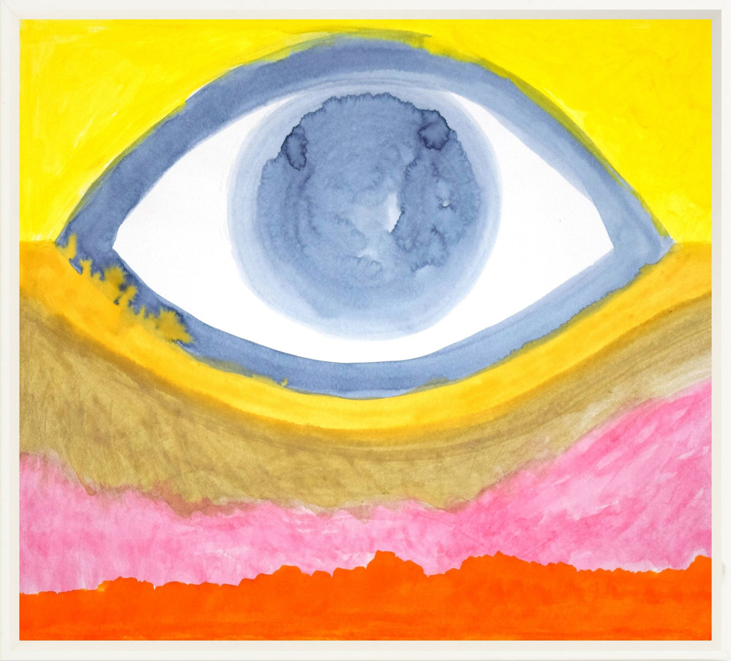 Framed Canvas Print Soft 10273